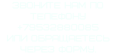Звоните нам по телефону +79532880085 или обращаетесь через форму.